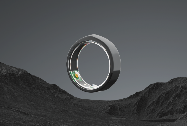 A grey Oura Ring. Can Oura Ring Help Predict Symptoms of Depression & Anxiety?