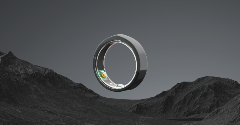 A grey Oura Ring. Can Oura Ring Help Predict Symptoms of Depression & Anxiety?