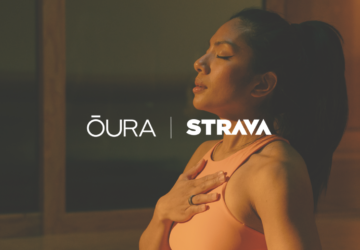 Strava and Oura Integration: Logo Lockup