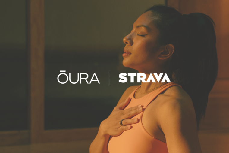 Strava and Oura Integration: Logo Lockup