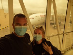 Witold and Renata Show Their Oura Rings While Traveling to Kenya