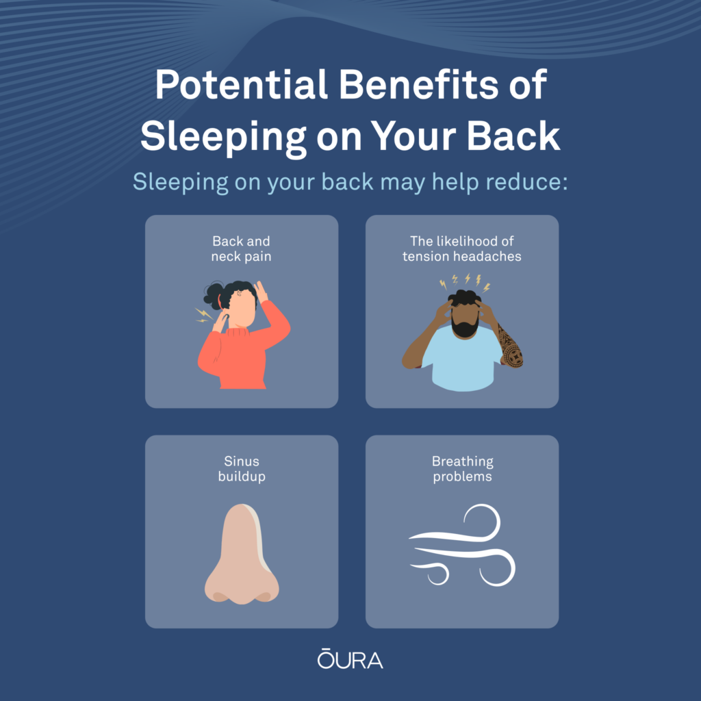 How to sleep on your back: Tips and benefits