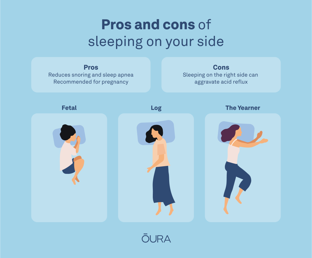 Pros and Cons of Sleeping on Your Side
