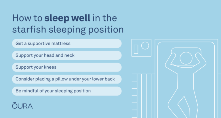 The starfish sleeping position: Is it good for you?