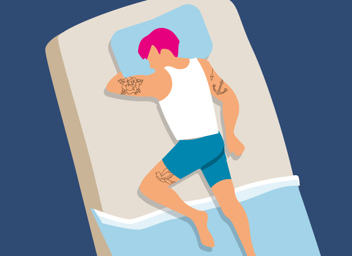How to Train Yourself to Sleep on Your Back