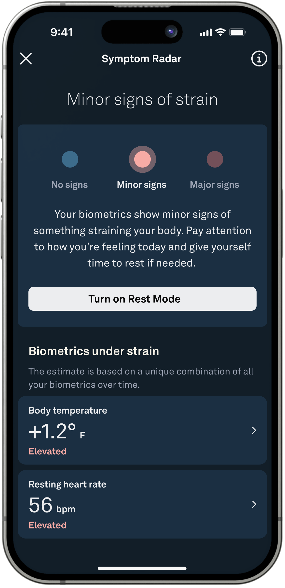 Symptom Radar