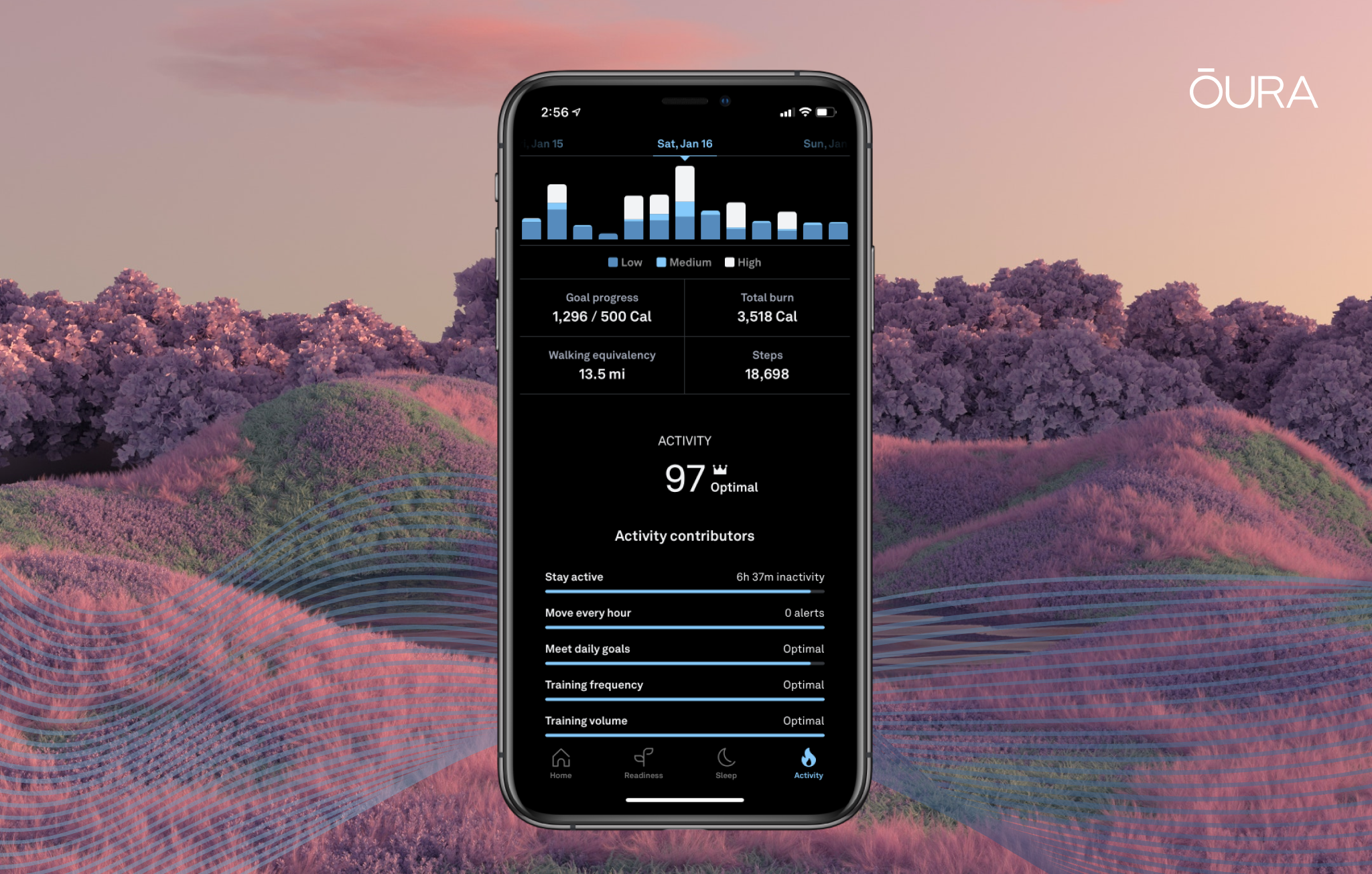 Oura Activity Score