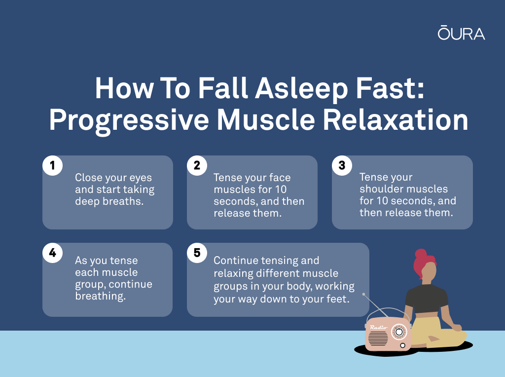 How to Fall Asleep Fast: Progressive Muscle Relaxation