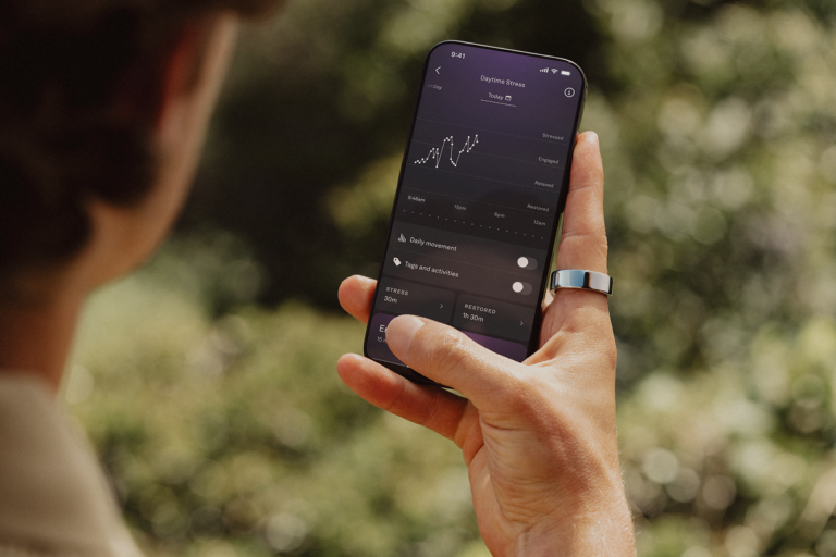 oura daytime stress