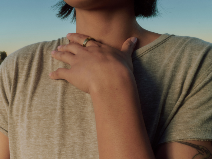 How to Lower Your Cardiovascular Age | Person wearing Oura Ring 5
