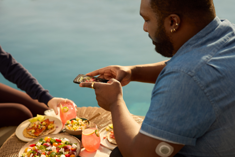 Logging meals with Oura wearing Dexcom Stelo Biosensor