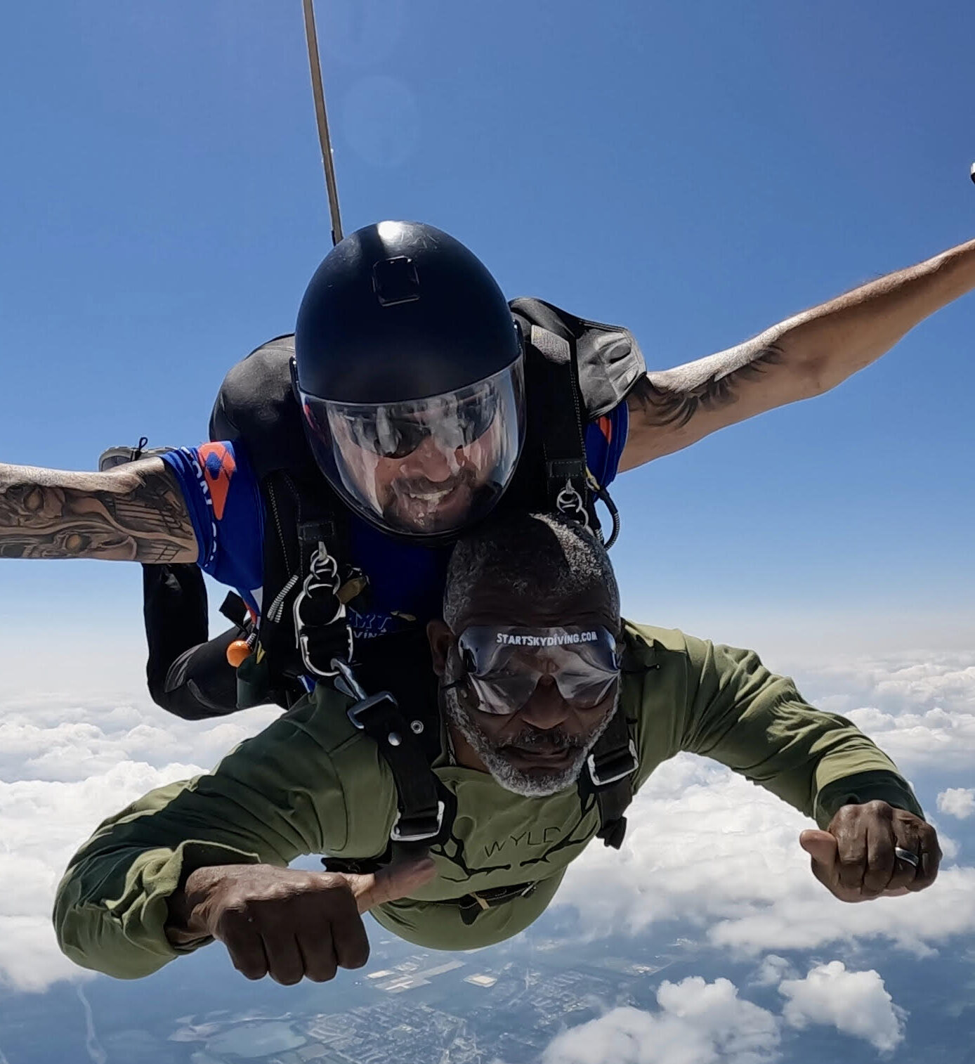 Col. Gregory Gadson | Skydiving