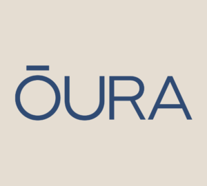 Oura Logo on Sandstone