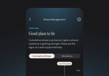 Cumulative Stress in the Oura App