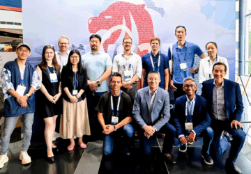 Members of the Oura-NUS Joint lab with colleagues from Finland and the US at ŌURA at ‘World Sleep 2025’ in Singapore