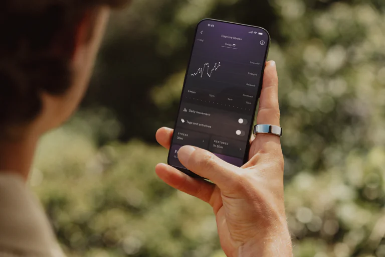 oura daytime stress