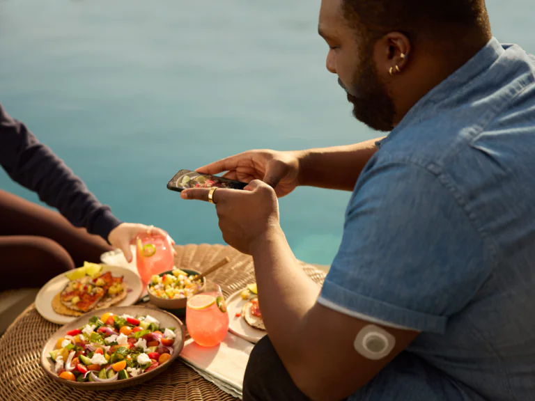 Logging meals with Oura wearing Dexcom Stelo Biosensor