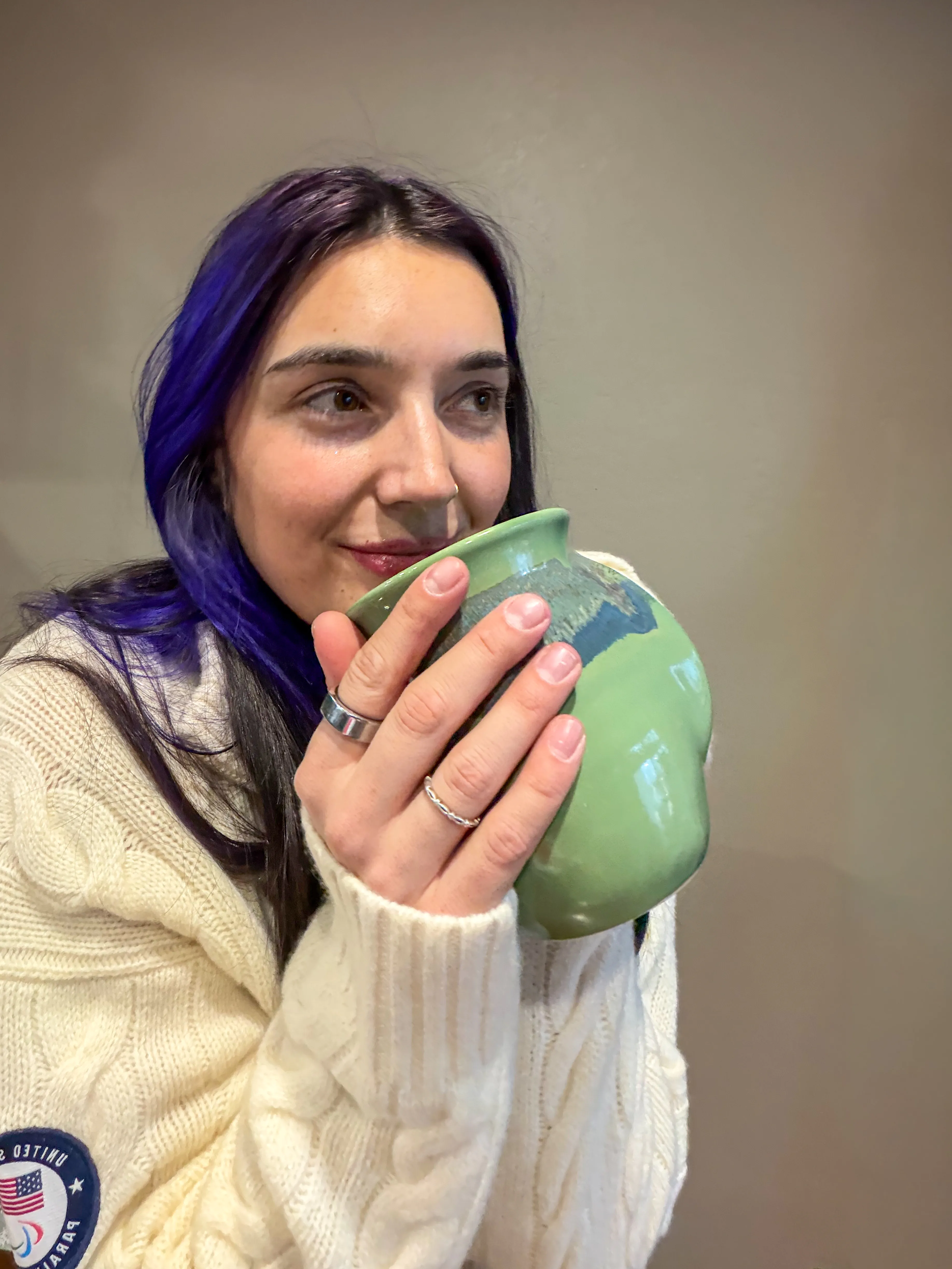 Brenna Huckaby Wearing Oura Ring 4