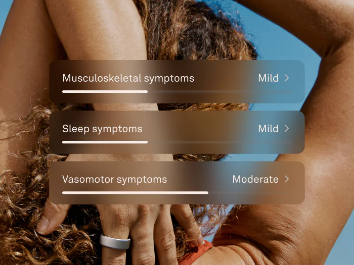 Menopause Insights UI | Oura Ring