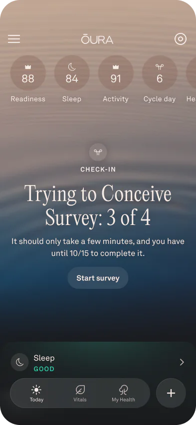 Maven x Oura Trying to Conceive Study