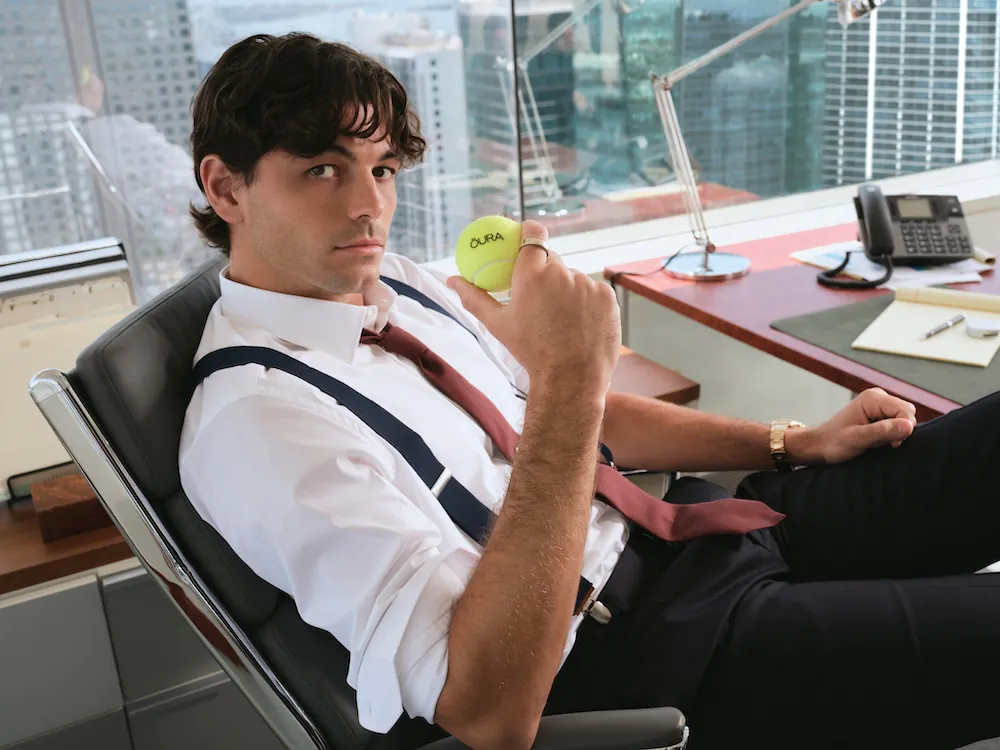 Taylor Fritz Announced as Oura Ambassador